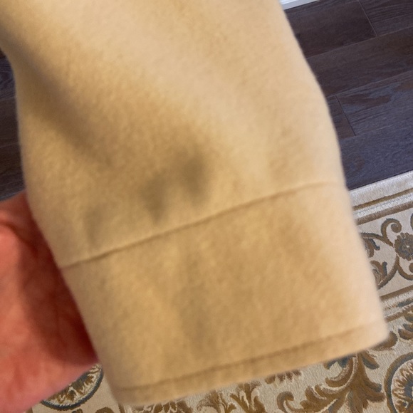 Vintage Louben Camel Wool Lined Zip Jacket. Size 8, fits like a small. - Picture 5 of 7